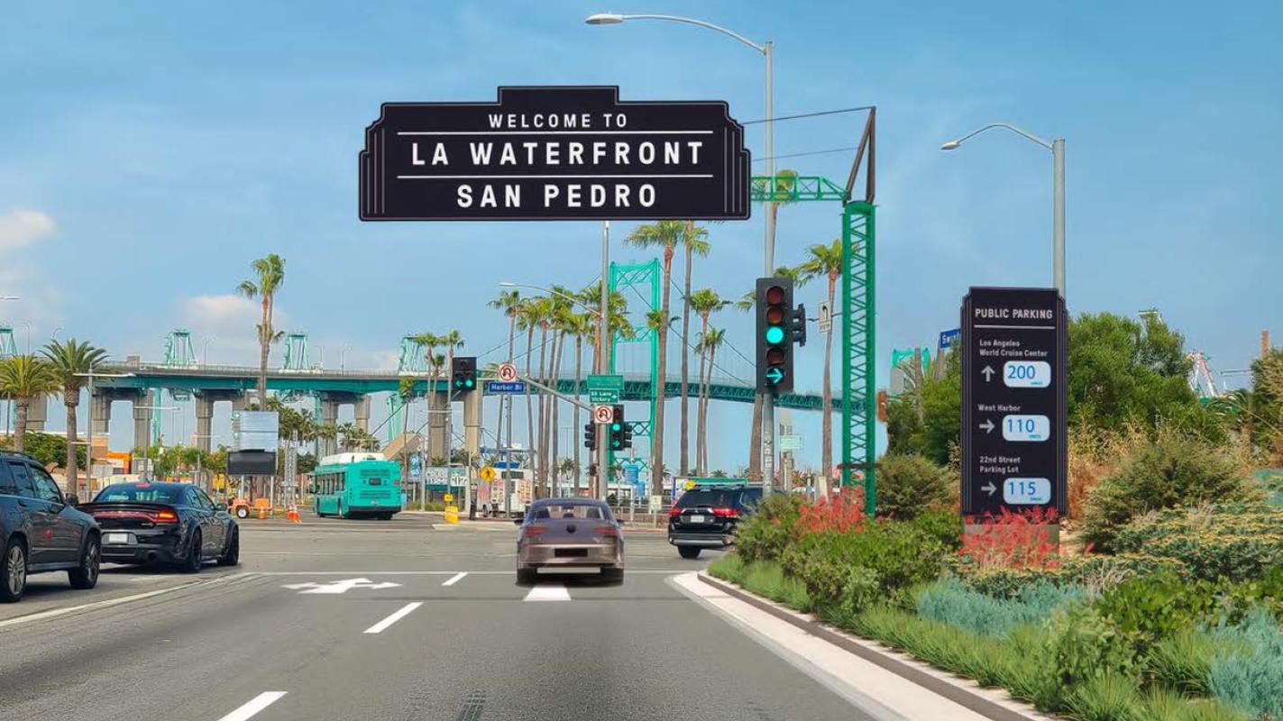 Here s a look at the draft San Pedro waterfront connectivity plan